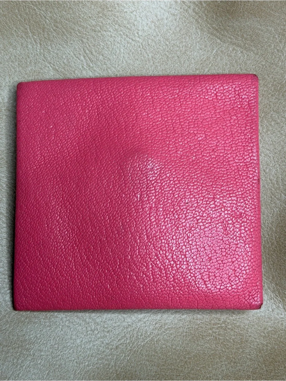 Hermes pebbled leather